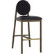 Orabell 43 inch Bravo Black / Abbington Black Barstool
